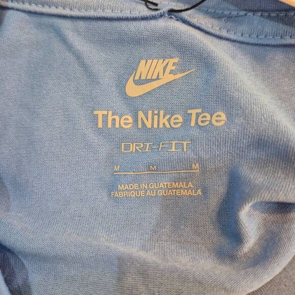 Nike Dri-Fit Women's Blue Polyester Crewneck Short Sleeve Give-Gain-Be the X Sun - Picture 8 of 9